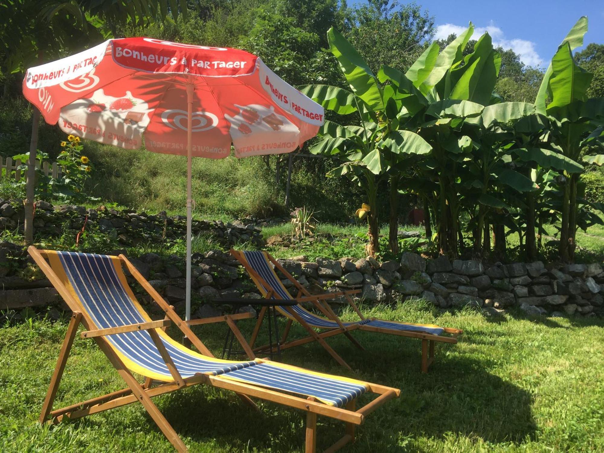 Cierp La Auarje: Appartement Avec Jardin & Terrasse מראה חיצוני תמונה